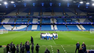 Real Madrid thumped Manchester City in the first leg, giving them a commading lead going into the game in England.