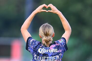 La espectacular campaña de Sarah Luebbert con el América