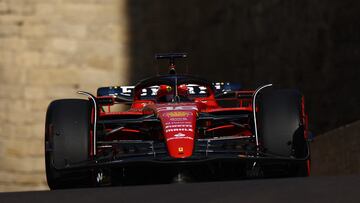 Charles Leclerc (Ferrari SF-23). Bak¨², Azerbaiy¨¢n. F1 2023.