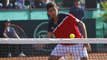 Podlipnik tropieza y queda fuera en semis de Buenos Aires