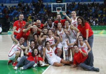 Las españolas ganaron a Serbia y se enfrentarán en la final a EE.UU.

