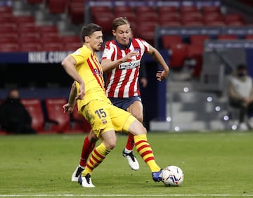 Marcos Llorente y Lenglet.