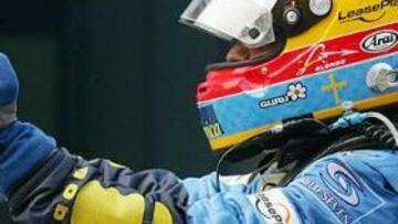 <b>A POR EL TÍTULO.</b> Alonso corre en Bélgica ni más ni menos que para ser campeón del mundo 2005.