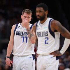 Los Mavs valoran sentar a Luka Doncic y Kyrie Irving