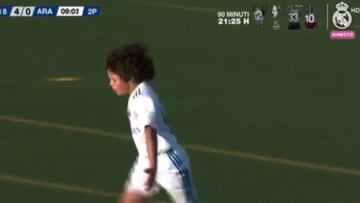 ¡Qué callado lo tenía Marcelo! Su hijo debutó con hat-trick