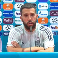 Jordi Alba: "El equipo es joven, pero tiene mucha hambre"