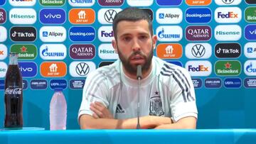 Jordi Alba: "El equipo es joven, pero tiene mucha hambre"