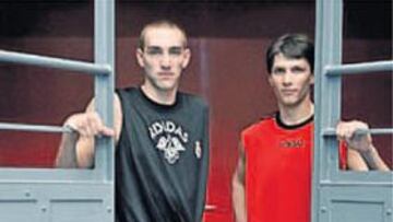 <b>EN ALZA. </b>Axel Hervelle y Marko Tomas descubren su valía.