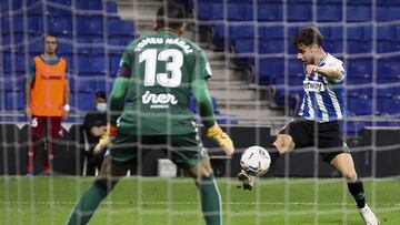 Tomeu Nadal, en el partido ante el Espanyol.