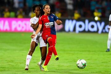 Deportivo Independiente Medellín recibió al América de Cali en la gran final de la Liga Águila Femenina 2019 en el estadio Atanasio Girardot.