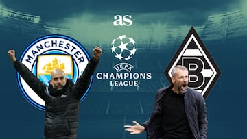 All the information you need to know on how and where to watch Manchester City host M&ouml;nchengladbach at Pusk&aacute;s Ar&eacute;na (Budapest) on 16 March at 21:00 CET.