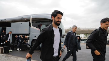 Isco, con la expedición.
