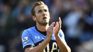 Harry Kane, durante el partido ante el Newcastle.