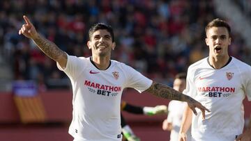 Banega y Reguilón.