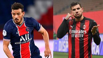 Theo Hernández y Florenzi.