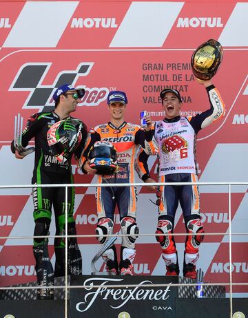 Márquez campeón del mundo de MotoGP por cuarta vez