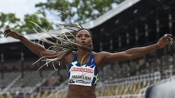 Ibargüen, fuera del top tres en su regreso a competencia