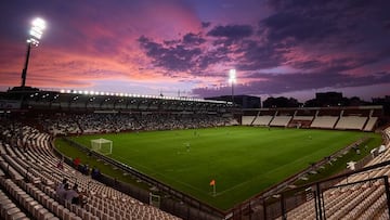 El estadio Carlos Belmonte.