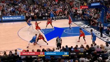 Doncic decide encarar a ¡los cinco rivales a la vez! y su locura acaba en un mate imponente