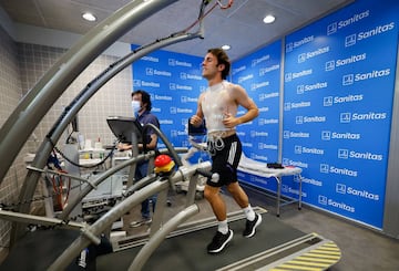 Odriozola's medical revision in Madrid last month