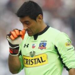 Justo Villar quedó como el tercer arquero récord de Colo Colo