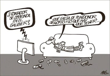 Las mejores viñetas deportivas de Forges