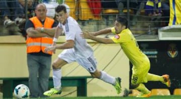 Villarreal - Real Madrid. Gareth Bale en su primer partido con los blancos.