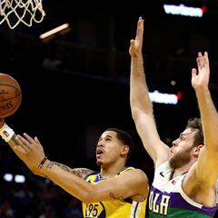 Juan Toscano vivió su mejor partido en la NBA