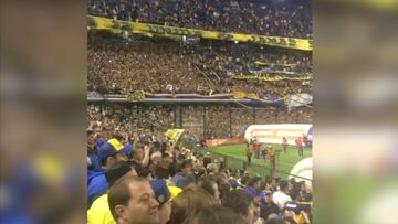 Boca pierde el 'Superclásico' y La Bombonera no deja de animar