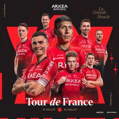 Nairo Quintana lidera el Arkea para el Tour de Francia 2022