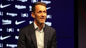 Ramón Planes durante un acto con el FC Barcelona.