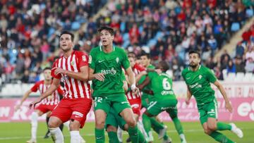 Almería 2 - Sporting 1: goles, resultado y resumen del partido