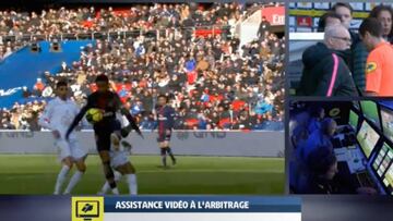 El increíble penalti que el VAR de Francia ha concedido a Neymar en el 92'