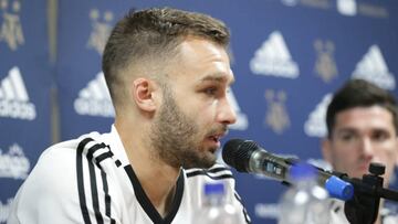 Germán Pezzella, jugador de la Selección Argentina