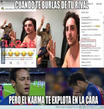 Los memes ms divertidos del Barcelona-Juventus