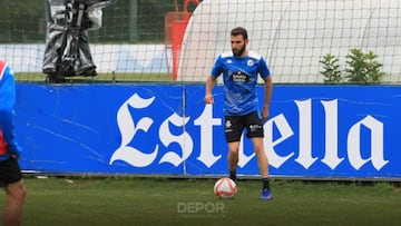 Anto&ntilde;ito ya se entrena con el Deportivo.