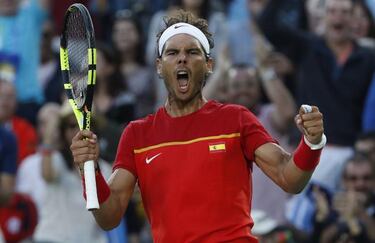 Juegos Olímpicos Río 2016: Rafa Nadal en estado puro