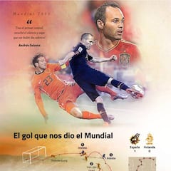 Ocho años del gol de Iniesta: la jugada que valió un Mundial