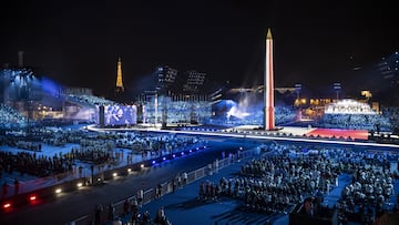 Vista panorámica de la ceremonia inaugural.