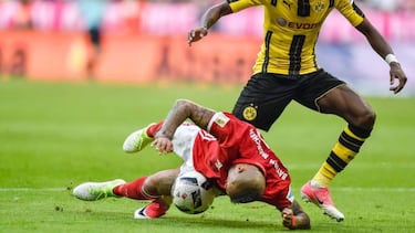 La particular historia de Vidal con su nuevo compañero Dembélé