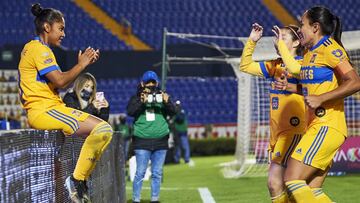 Tigres Femenil avanza a semis goleando al Pachuca