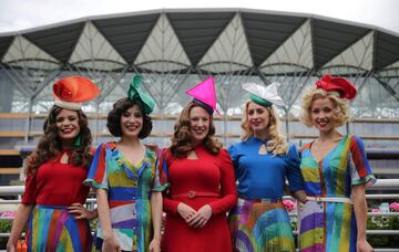 Ascot vuelve lleno de looks extravagantes y mucho glamour