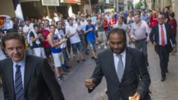 Samir Kadir y Javier Laínez, candidatos a la compra del Real Zaragoza.