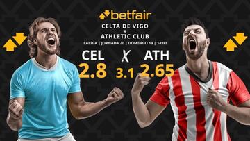 Celta de Vigo vs. Athletic Club: horario, dónde ver, pronósticos y clasificación