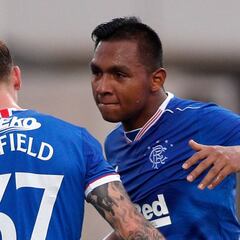 Alfredo Morelos marca doblete en clasificación de Rangers frente a Lincoln Reds