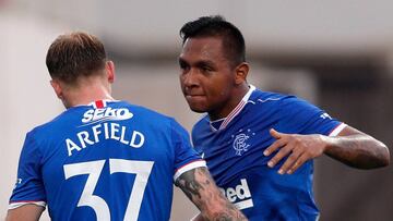 Alfredo Morelos marca doblete en clasificación de Rangers frente a Lincoln Reds