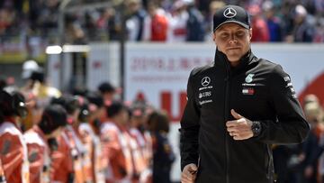 Valtteri Bottas en China.