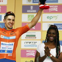 Álvaro Hodeg gana la segunda etapa del Tour Colombia 2.1