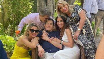 “Papá: te seguimos amando, extrañando y pensándote día a día... Ya nos volveremos a abrazar”