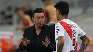 Marcelo Gallardo, DT de River Plate, est&aacute; utilizando la misma f&oacute;rmula que hac&iacute;a con Juan Fernando Quintero. Ahora, la hace con Jorge Carrascal